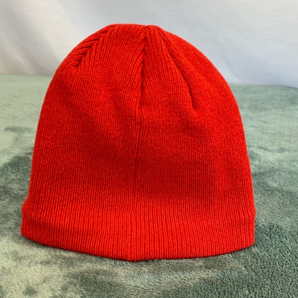 Quiksilver Snowly Beanie Red NWT - Picture 4 of 7